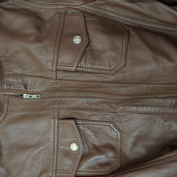 Echt Ledger woman's leather jacket - Picture 6 of 16